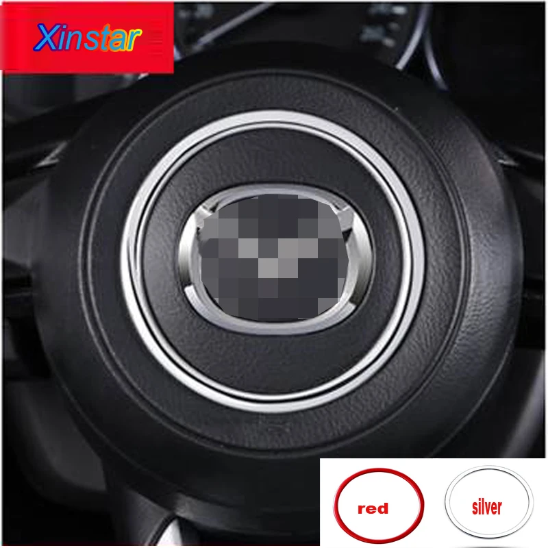 

ABS car steering wheel badge sticker for Mazda CX-5 cx-4