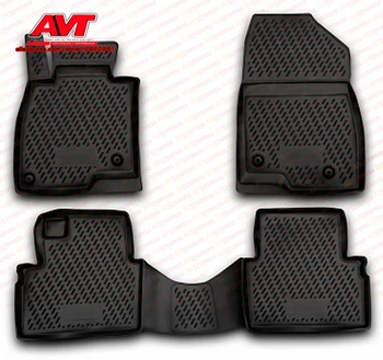 

Floor mats for Mazda 3 2013- 4 pcs rubber rugs non slip rubber interior car styling accessories