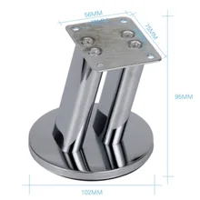 2 шт./лот H: 95 мм Железный диван ТВ шкаф стол ноги ножки стулья ножки