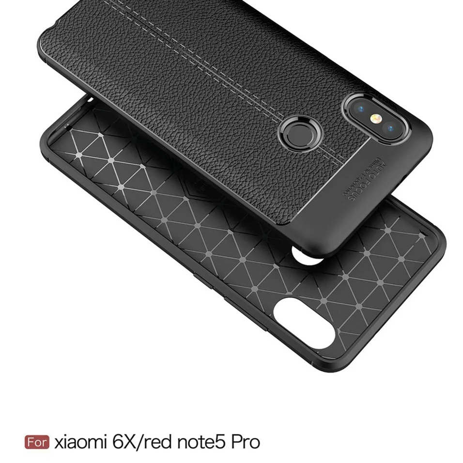 WhaY Case For Xiaomi Redmi Note 5 Pro Case Soft Silicone Leather Shockproof Phone Cover Xiomi Xaomi Redmi Note 5 Pro Cases Capas (2)