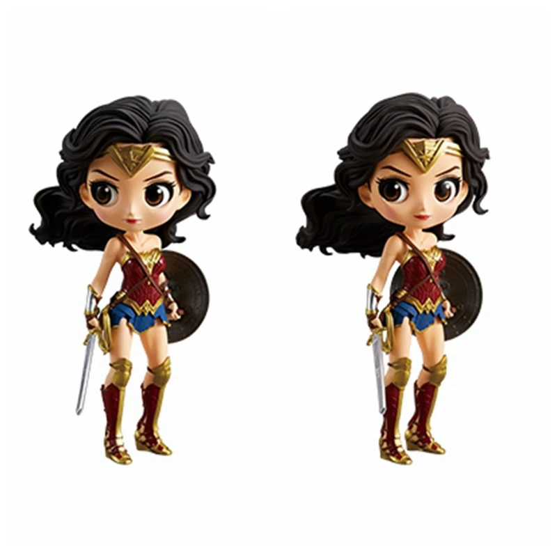 14cm Wonder Woman Action Figure Toy Doll Q Posket Collection Model Brinquedos Figurals Gift | Игрушки и хобби