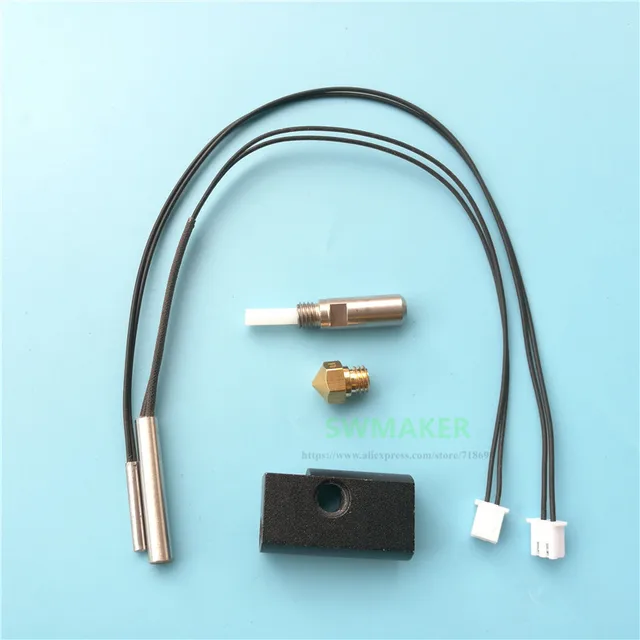 SWMAKER Wanhao duplikator 6 części zamienne do drukarek 3D D6 MK11 zestaw hotend + wkład grzewczy + zestaw termoelektryczny PT100 tanie i dobre opinie J-head Wanhao Duplicator 6 SWMAKER Wanhao duplikator 6 części zamienne do drukarek 3D D6 MK11 zestaw hotend + wkład grzewczy + zestaw termoelektryczny PT100 tanie i dobre opinie J-head Wanhao Duplicator 6