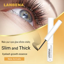 LANBENA Сыворотка для роста ресниц 7 дней усилитель ресниц более длинный более густой ресницы и брови усилитель макияжа глаз