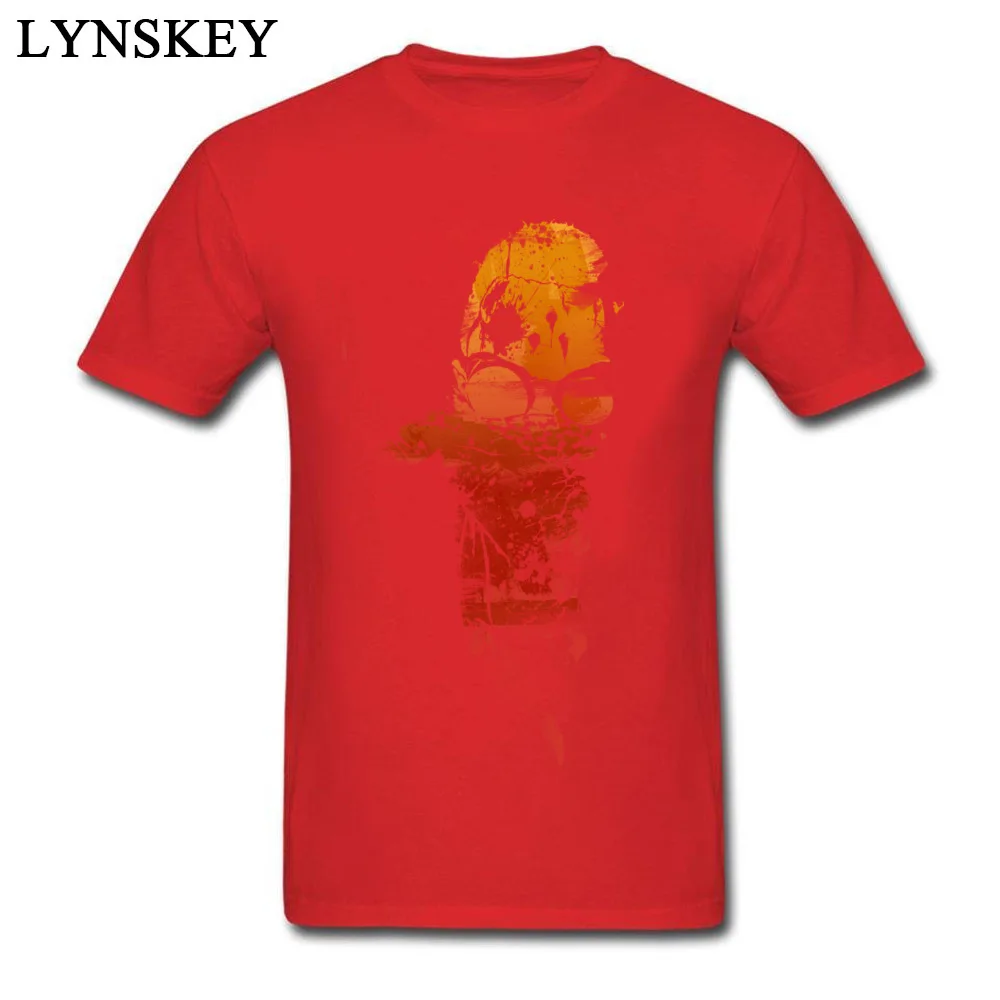 Prevailing Gift T-Shirt Round Collar 100% Cotton The Outcaster Men's Tops Shirt Short Sleeve Summer Fall Gift Sweatshirts The Outcaster red