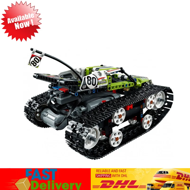 

Lepin 20033 452Pcs Technic RC Tracked Racer Radio Controlled Model Building Blocks Bricks DIY Toys Compatible LegoINGlys 42065