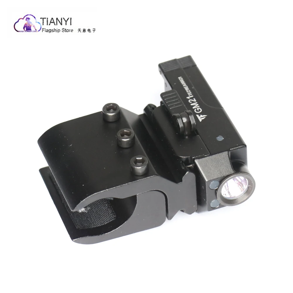 

Mini Pistol Light QD Quick Detach Handgun Flashlight LED Rifle Gun Tactical Torch for Aluminum alloy gun mount 17-30mm Ring