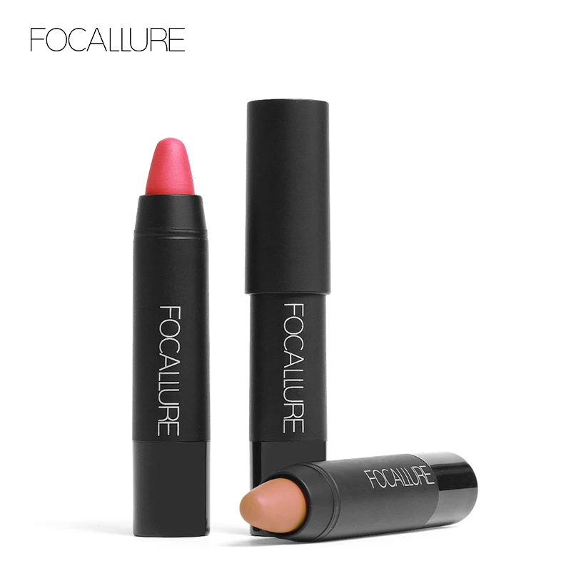 FOCALLURE Nude Matte Lipstick Pencil 7 Colors Waterproof