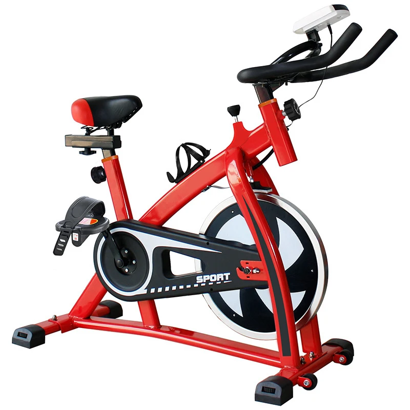 Spinning Bike Adjustable Seat Big Wheel LED display Home Machine Indoor