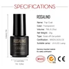 ROSALIND 7ml Top Coat Gel Nail Polish Protect Nails Surface keep Nail Art Desgin Long Lasting Transparent Gel Varnish UV LED 4