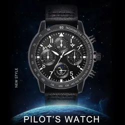 Новые модные пилоты военные часы мужские спортивные кварцевые мужские часы лучший бренд часы наручные часы для мужчин подарок