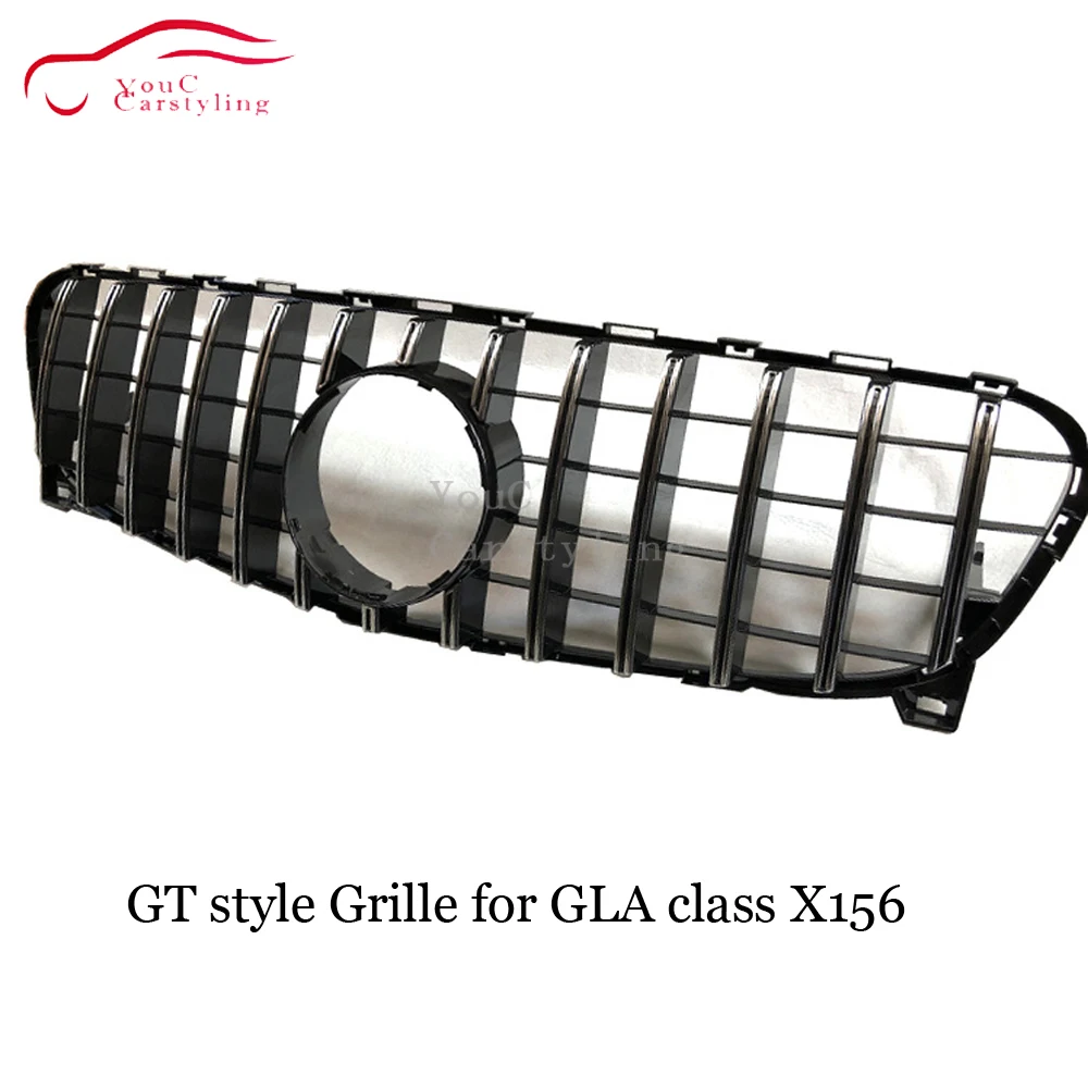X156 GT решетка бриллианты AMG передний бампер решетка сетка для Mercedes GLA класс X156- GLA200 GLA250 GLA45 бампер капот