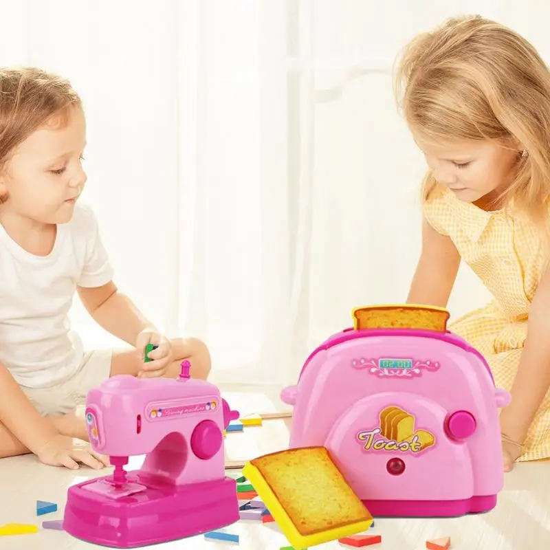 4 шт. кухонные игрушки пластик моделирование бытовая техника свет и звук пластик моделирование бытовая техника детский игровой дом игрушка