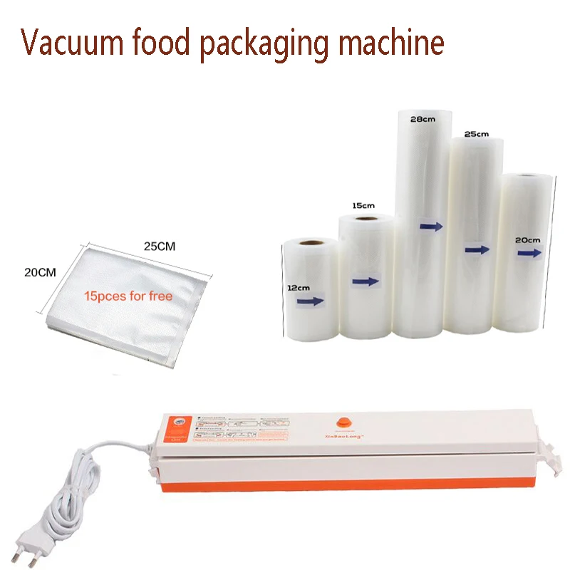 Household Vacuum Sealer Machine 110V 220V Sealing Vacuum Packing