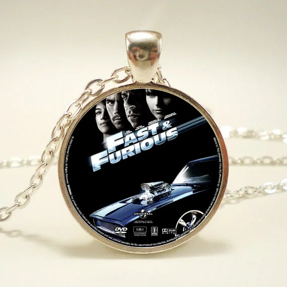 2017 New Fashion Vintage Fast And Furious Choker Necklace Silver Mr