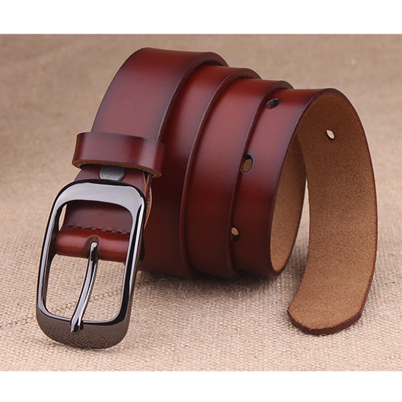 MEDYLA Female belt Women genuine leather fashion all-match belt women's cowhide casual pants belt - Image 5