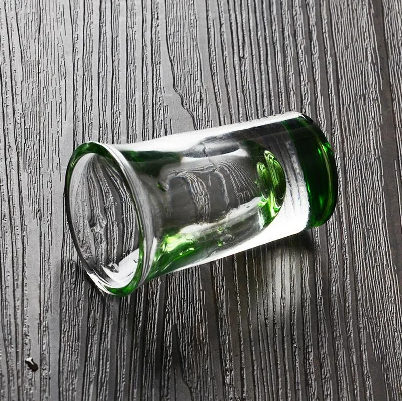 colorido barra de vidro ferramentas conjunto mini copo vinho ternos licor magia bala cocktail copo vidro