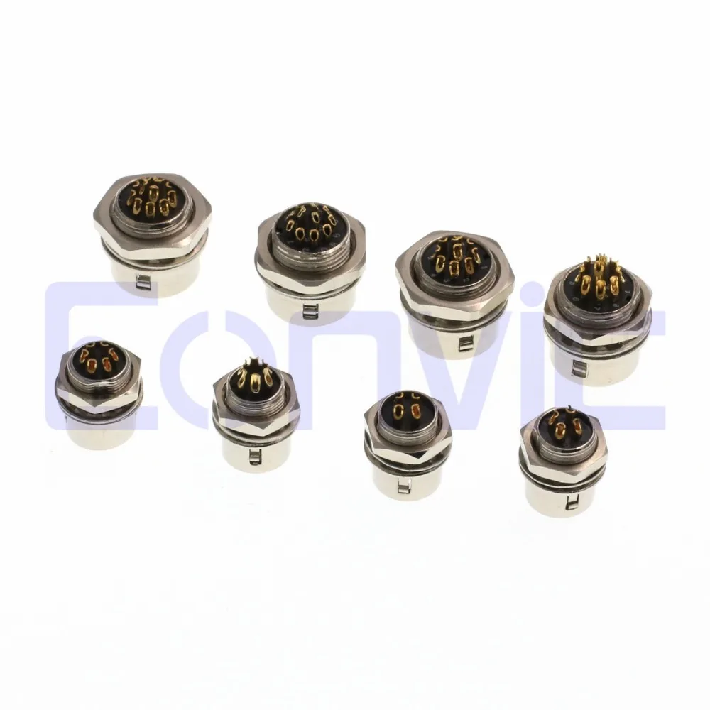Eonvic Hirose-montaje en Panel recto, conector Industrial Circular, HR10, 4, 6, 10, 12 polos - AliExpress Luces e iluminación