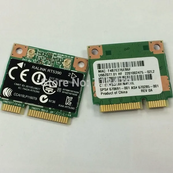 SSEA Новые беспроводные карты RT5390 Mini PCI E карта 150 Мбит/с для HP CQ56 CQ57 G4 G5 G7 4230S 4330S 4530S