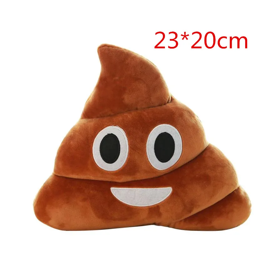 

Cushion pillow gift cute shits stuffed toy doll Christmas present funny plush cojines coussin emotion poop pillow almofada