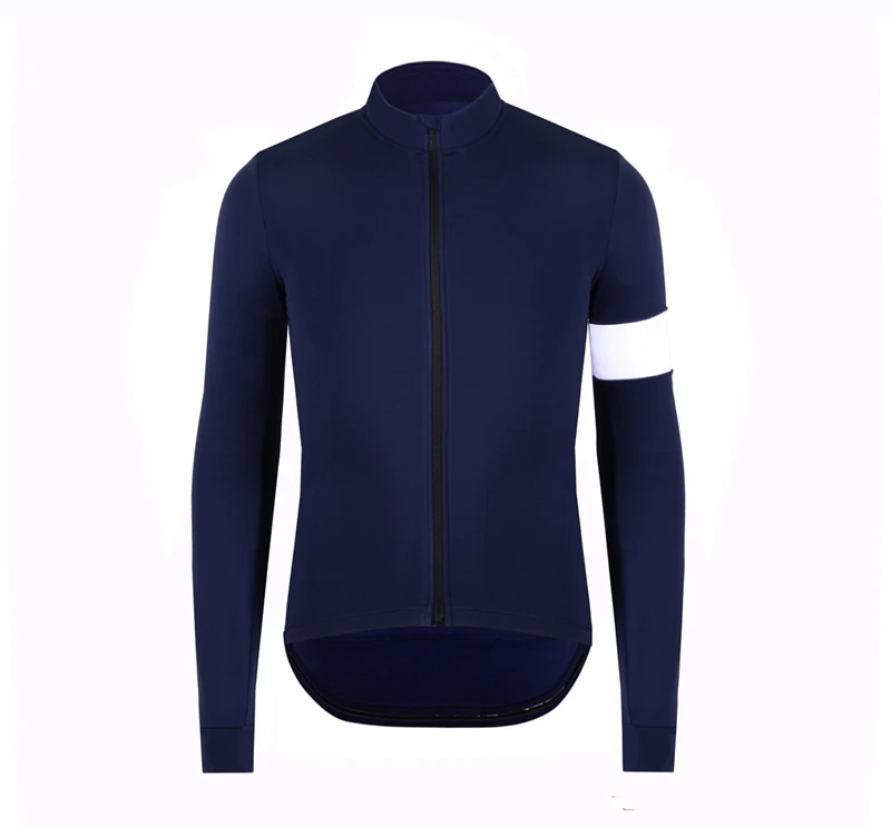SPEXCEL, Классическая велосипедная Джерси, Зимняя Теплая Флисовая облегающая велосипедная одежда с длинным рукавом, высокое качество, велосипедная рубашка для зимы - Цвет: Navy