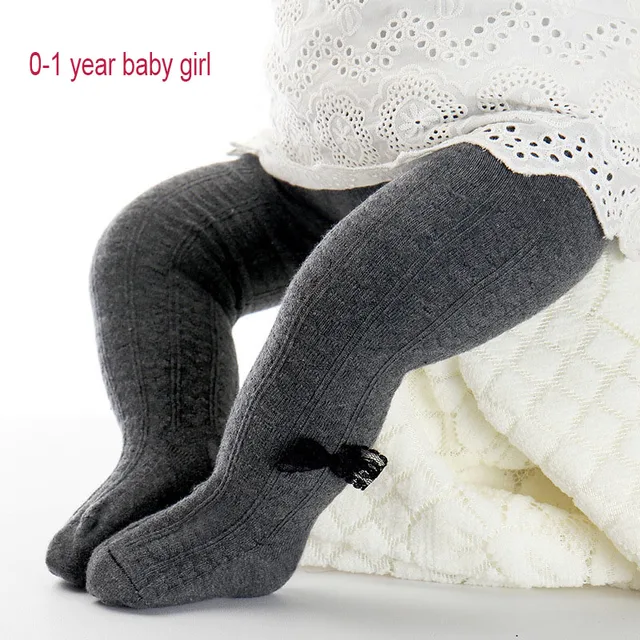 Buy Soft Cotton Baby Tights Newborn Lace Bow Baby Girl