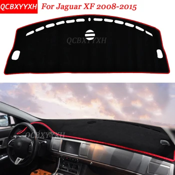 

Car Styling Dashboard Avoid Light Pad Polyester For Jaguar XF 2008-2015 Instrument Platform Desk Cover Protective Mats