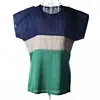 summer style chiffon women Thin Top blouses Patchwork blouse Tops shirt plus size 2 colors 4