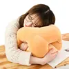 Cube Nap Sleeping Pillow For Office Bread Neck Pillow with Hand Warmer kid School Vote Sleeping on Table Creative gift for Boy ► Photo 2/6