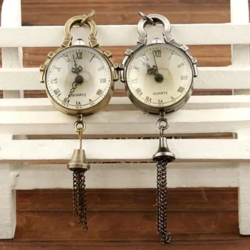

Man And woman Glass Fisheye Crystal Ballr Copper Pocket Watches FOB Watches Gift With Chain Free Shipping High Quality