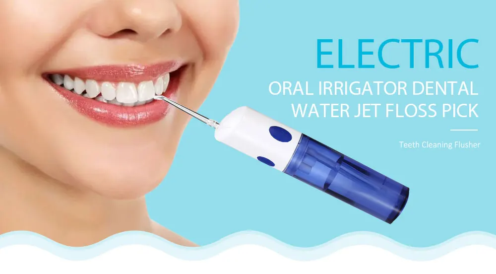 TODO AR - W - 12 Electric Oral Irrigator Dental Water Jet Floss Pick Teeth Cleaning Flusher