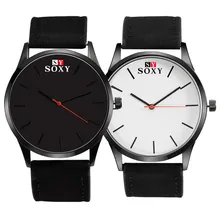 New Top Brand Luxury Watch Men Military Army Relogio Masculino PU Leather Band Quartz Clock Men Wristwatches