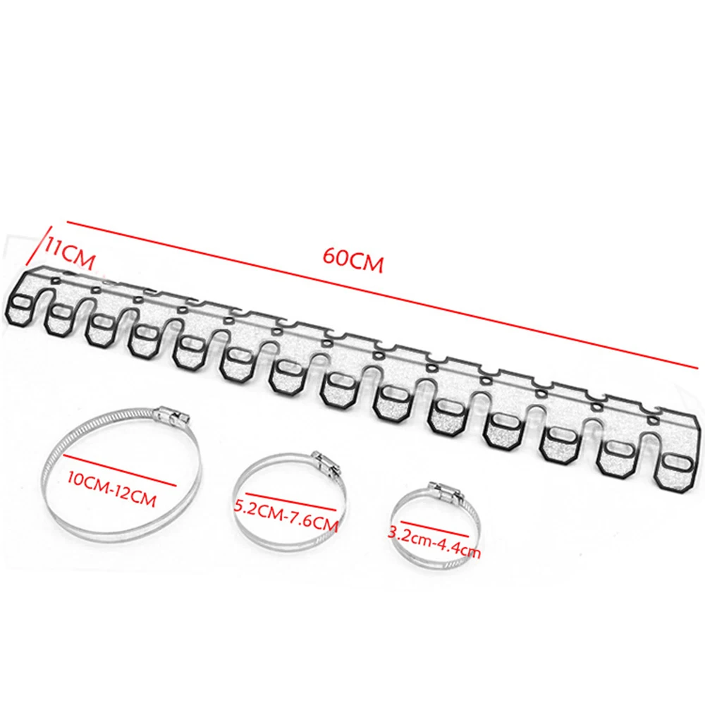 Универсальный мотоцикл глушитель трубы тепловой щит Обложка Пятки гвардии для Yamaha XT 350 XT125R XT660Z Honda CRF150F CRF150L