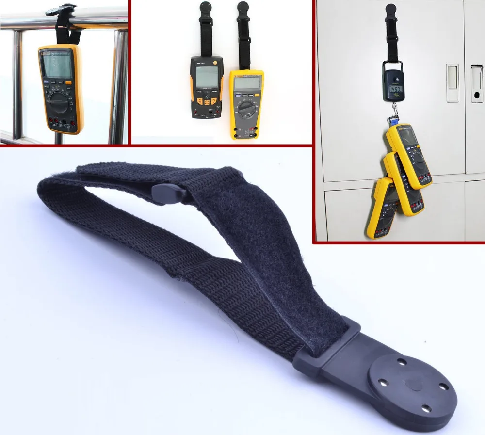 

KCH10 Multimeter Hanging Loop Strap Magnet Hanger Kit Polypropylene Fiber Use Fluke Testo Flir Hioki Victor Sanwa Meter
