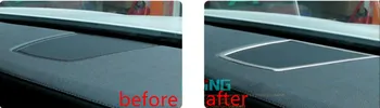 

Middle Console horn buoy ring cover trim For BMW 7 series F01 2010 2011 2012 2013 2014 2015 car styling