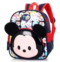 Новая Мода Мультфильм детей школьные сумки Микки сумки детский сад класса рюкзак первый класс мальчиков и девочек ребенка школьный