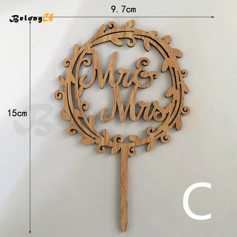 wedding decoration cake topper-PUW-010-07