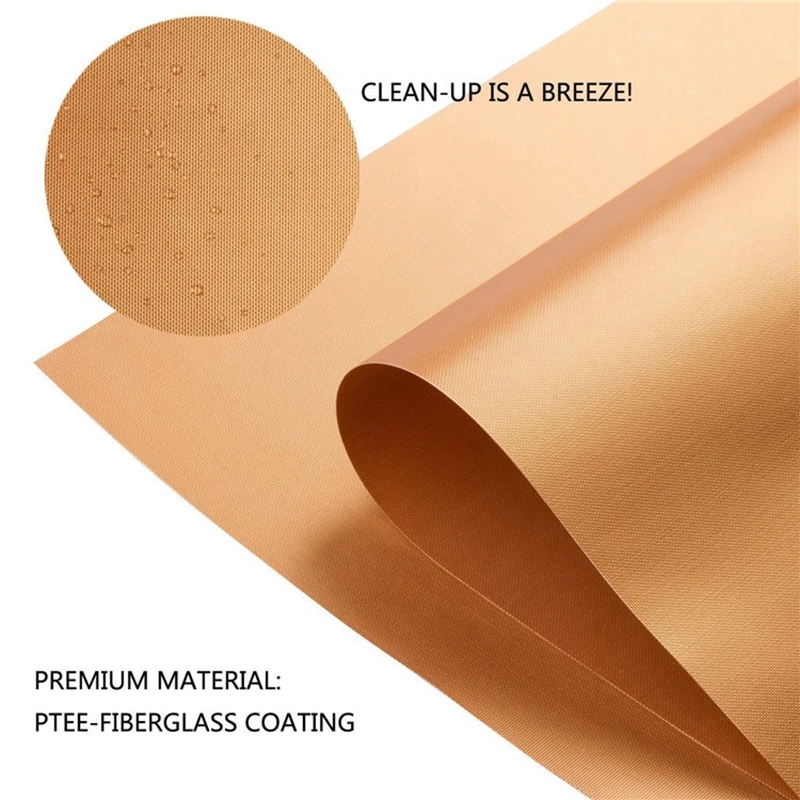 

1pc 0.2mm Thick PTFE Fiberglass coating Barbecue Grill Mat 33*40cm Non-stick BBQ Grill Mats Sheet Grill Foil BBQ Liner