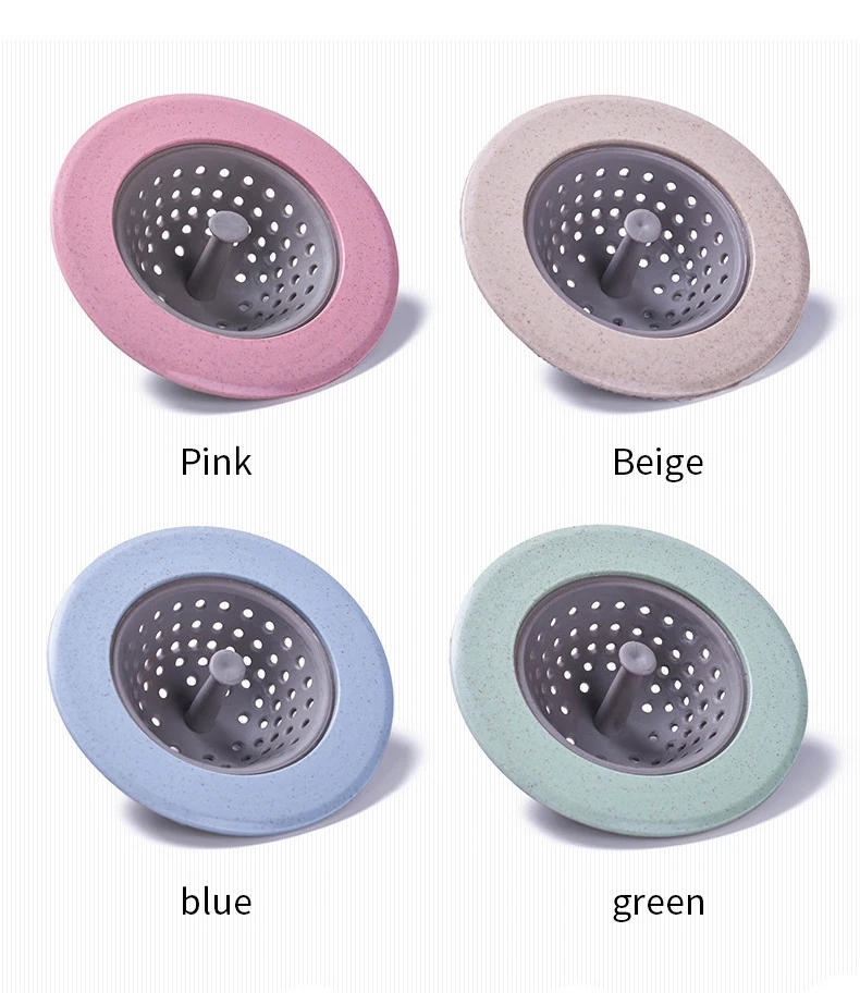 Красочные силиконовые Кухня канализационный фильтр для раковины СТОК ВОЛОС дуршлаги и фильтры фильтр Аксессуары для ванной комнаты гаджеты