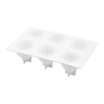 

1Pcs Silicone Mold Cake Decorating Onion Head Shape Baking Pastry Tools Pastry Art Chocolate Truffle Mousse Silicone Mould