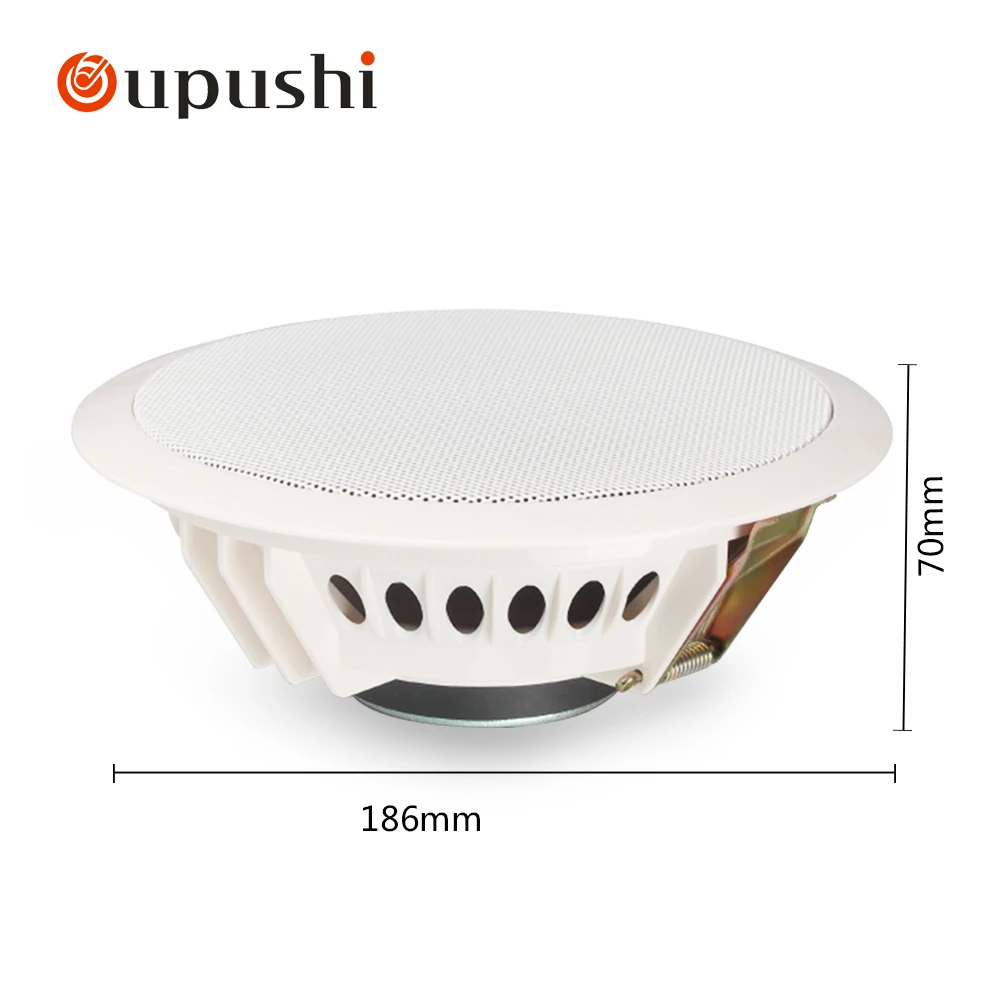 Комплект потолочных динамиков Oupushi A0 + CA024 5 10 Вт система PA Bluetooth усилитель