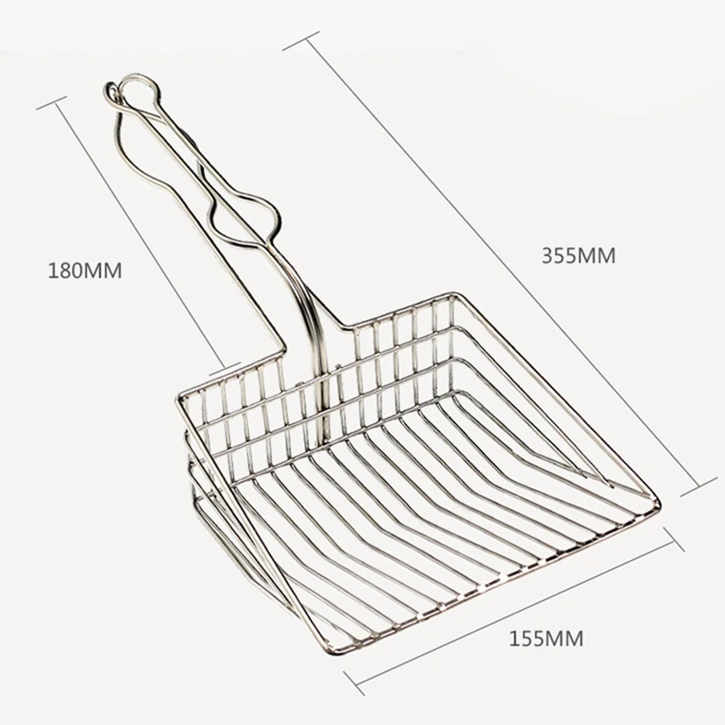 Полезный Кот пупер-скрупер тканевый лоток для кошки Лопата артефакт собаки отходы из нержавеющей стали металлический совок для уборки ковшовый инструмент