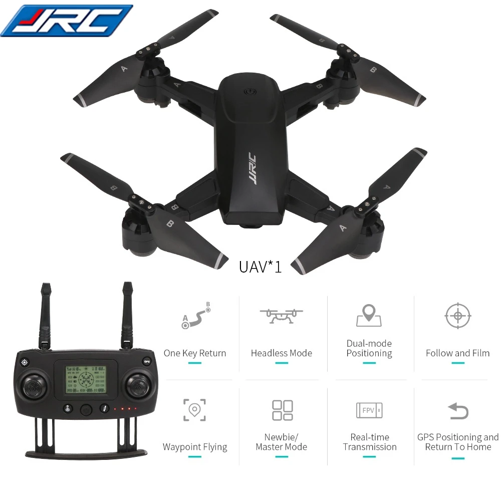 JJRC H78G RC Quadcopter 5G WiFi FPV Drone 1080P HD Camera GPS Auto Return Dual Mode Positioning Drones RTF Professional Dron | Игрушки и