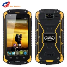Первоначально Guophone V9 IP68 прочный водонепроницаемый мобильный телефон MTK6572 Android 4.4 4.5 “IPS 512 МБ + 4 ГБ WCDMA 3 г мобильного телефона