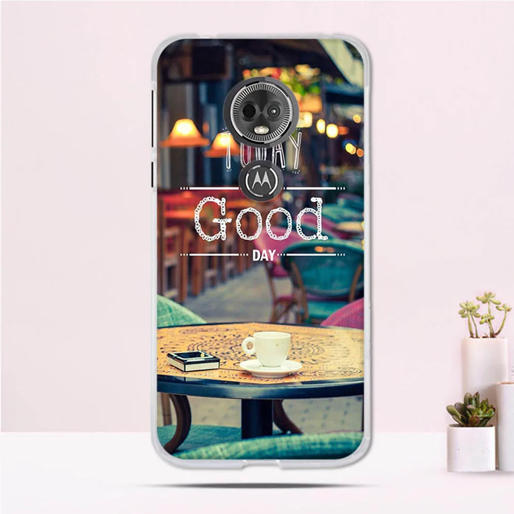 Чехол для телефона Motorola Moto E5 задняя крышка E 5 го поколения Мягкий ТПУ G6 Play