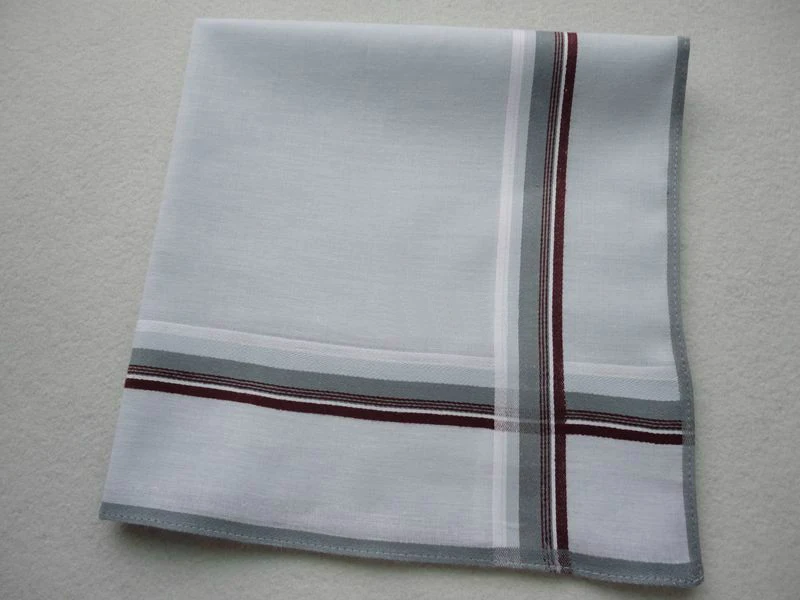 Платок мужской Ассорти тканый хлопок Hankies модная Подарочная коробка оптом