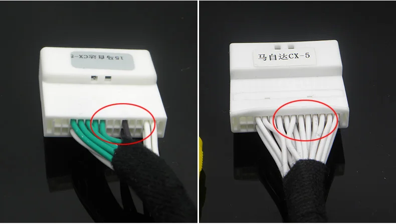 LJLAIJIEEE Соединительный кабель для Mazda CX-5 камера заднего вида для OEM монитора без повреждения проводки автомобиля