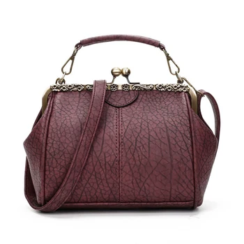 

Vintage Handbags 2019 Women Leather Bags Large Capacity Shoulder Bags For Mon Tote Simple Women's Top-handle Hand Bag LSH453
