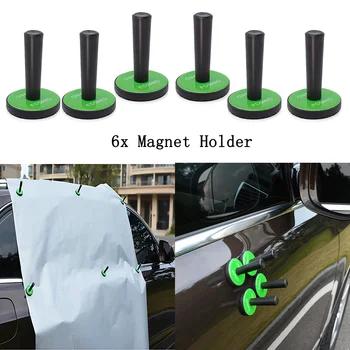 

EHDIS 6pcs Magnet Holder Vinyl Wrap Film Auto Magnetic Fixing Tool Carbon Foil Wrapping Tool Car Styling Sticker Accessories