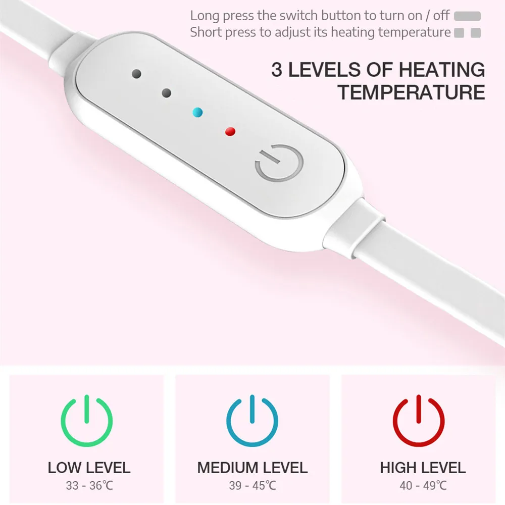  Xiaomi PMA Graphene Heating Facial Mask Instrument Silicone Intelligent Heat-Coating Mask 3 Levels 
