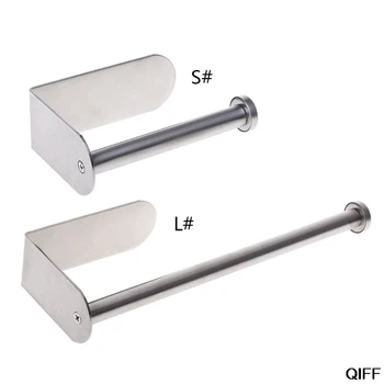 

Drop Ship&Wholesale Adhesive Vertical Paper Towel Holder Wall Mount Bathroom Kitchen Toilet Tissue Roll Storage Rack June 25